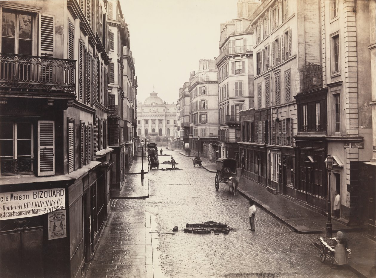 [Rue de Constantine], ca. 1865. od Charles Marville