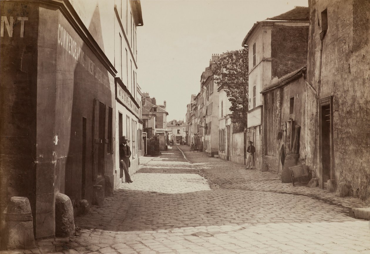 Ulice Lourcine od Charles Marville