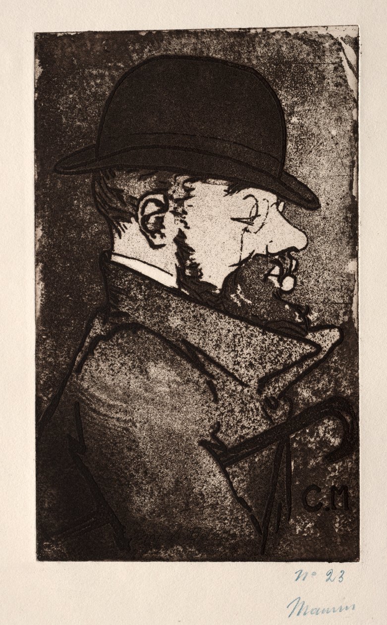 Henri z Toulouse-Lautrec od Charles Maurin