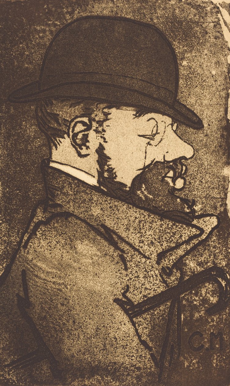 Henri de Toulouse-Lautrec, 1890. od Charles Maurin
