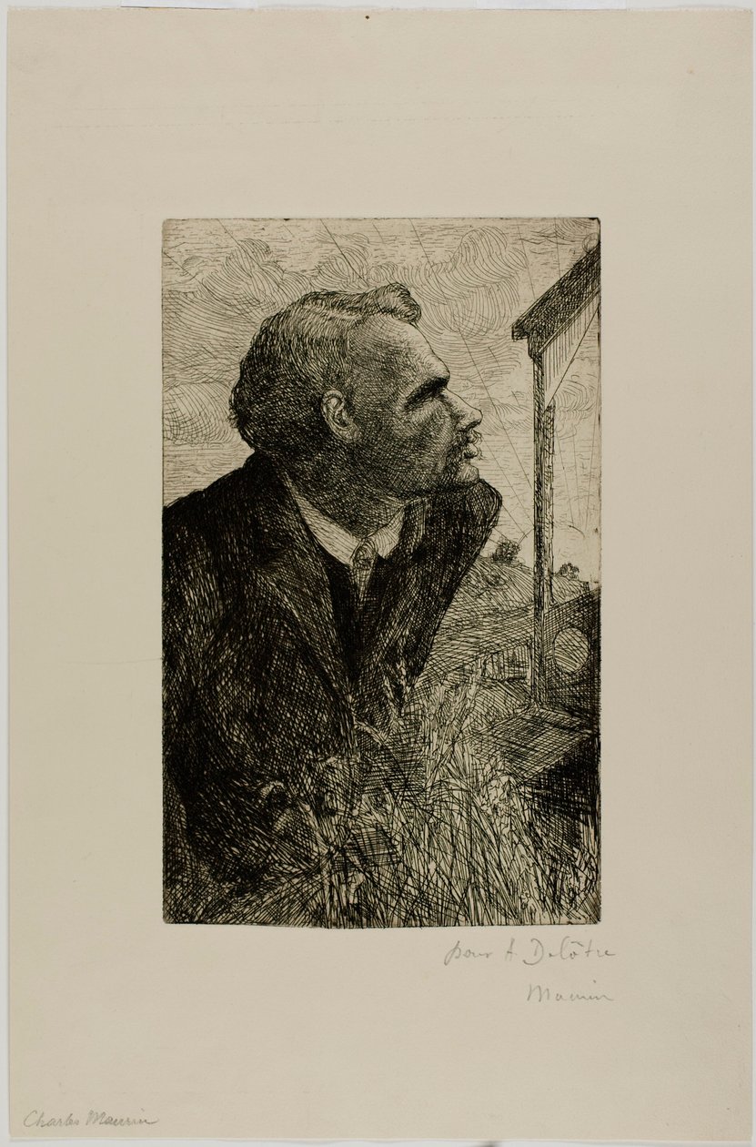 Portrét Francoise Claudia Ravacola od Charles Maurin