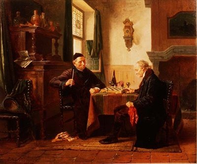 Šachový zápas od Charles Meer Webb