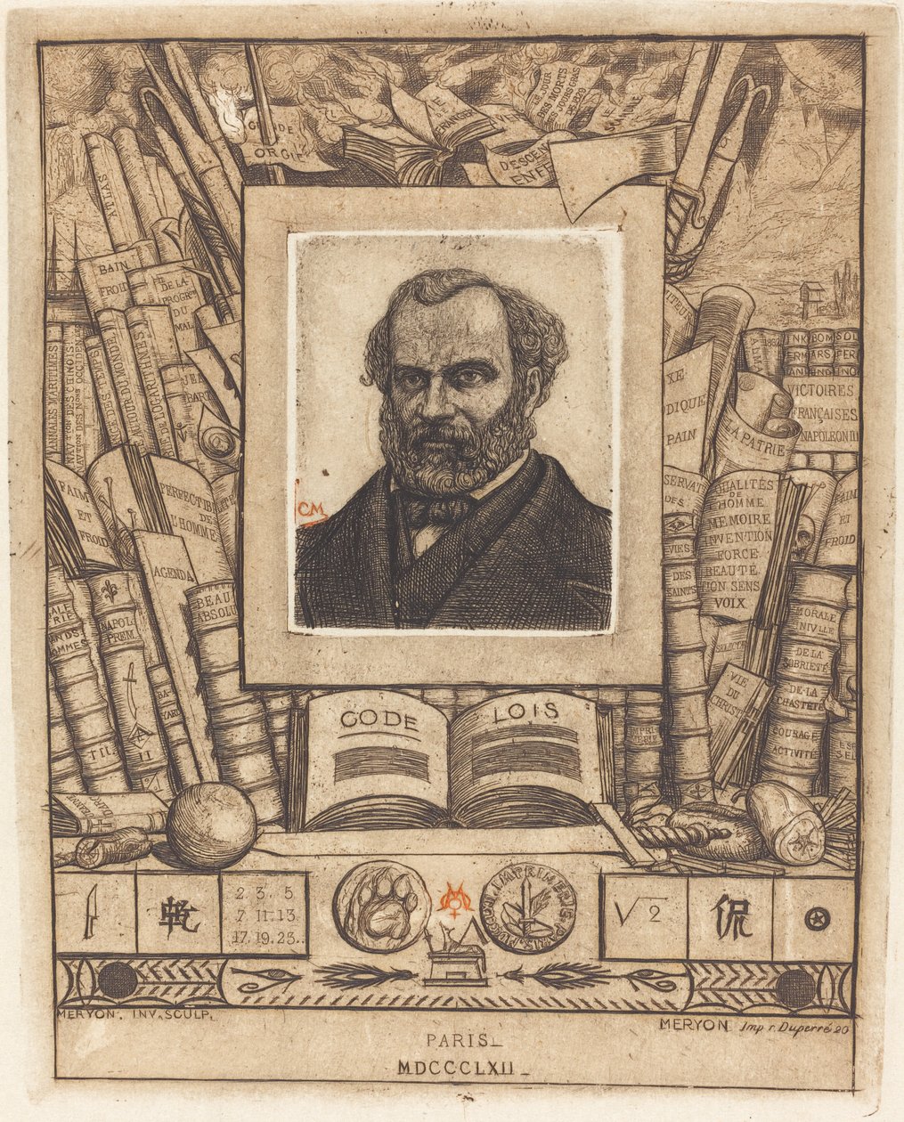 Armand Gueraud od Charles Meryon