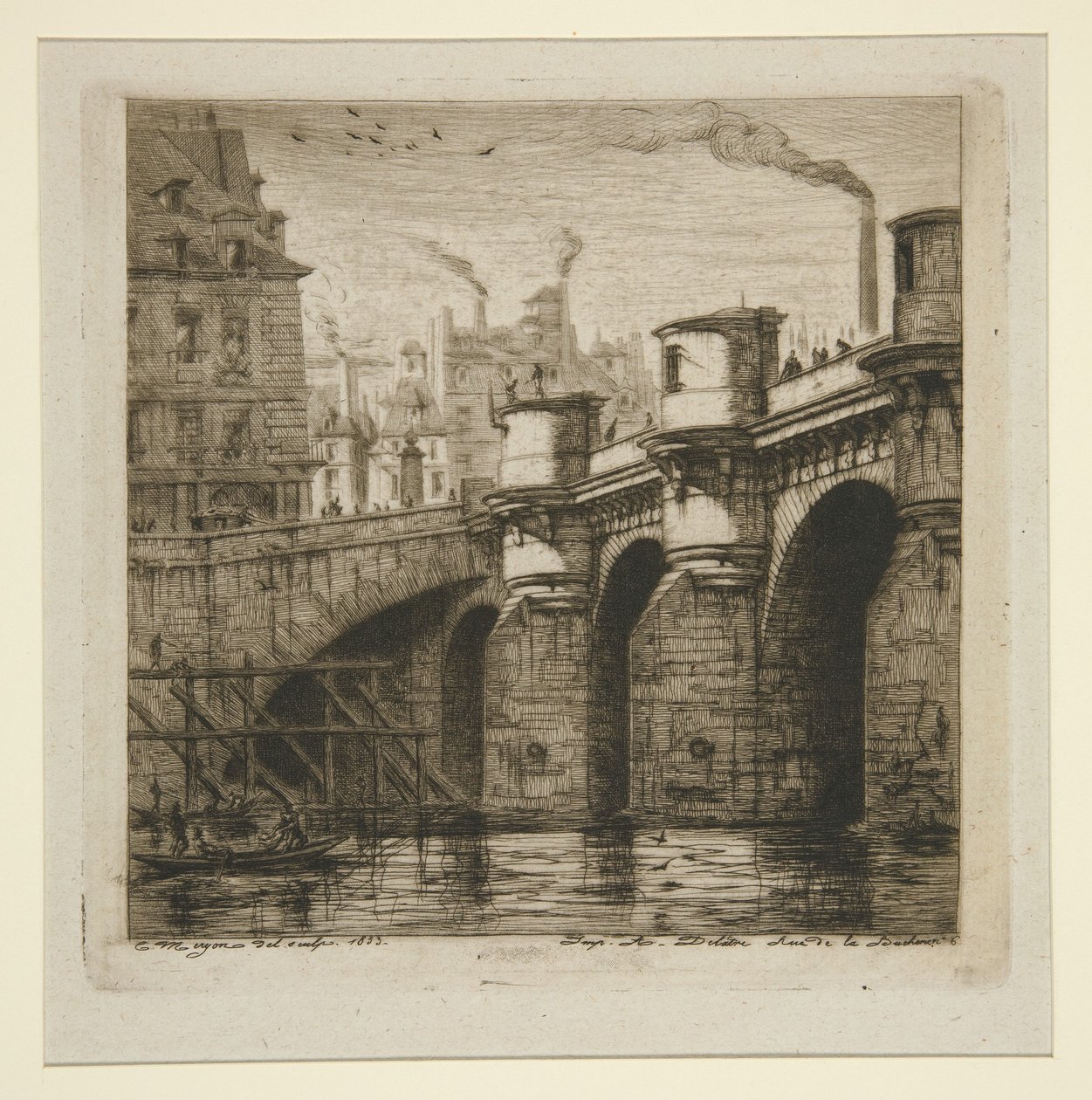 Pont-Neuf od Charles Meryon