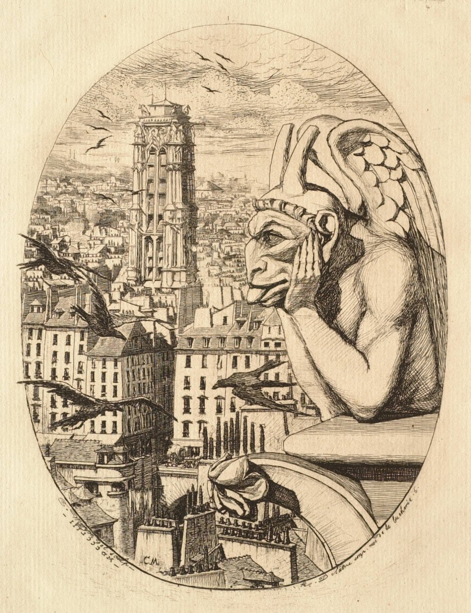 Striga od Charles Meryon