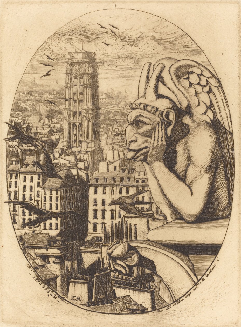 Le stroge (Upír) od Charles Meryon