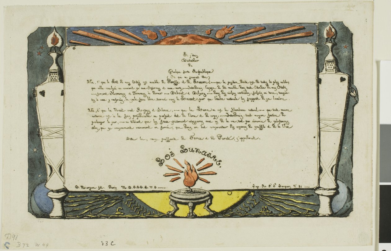 Lunární zákon, no. 1 od Charles Meryon