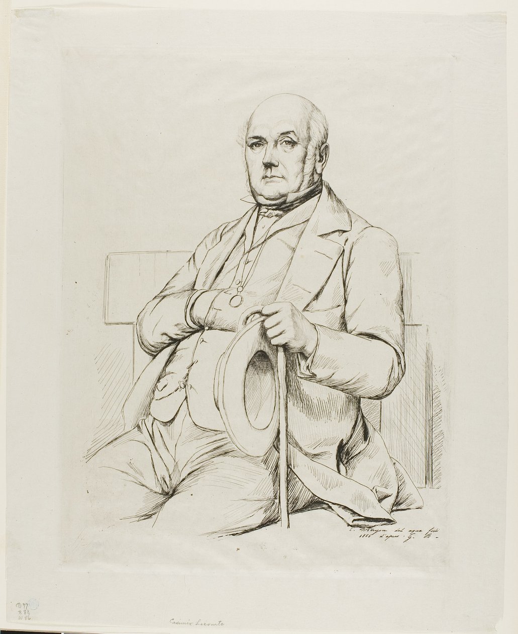 Portrét Kazimíra Příběhu od Charles Meryon