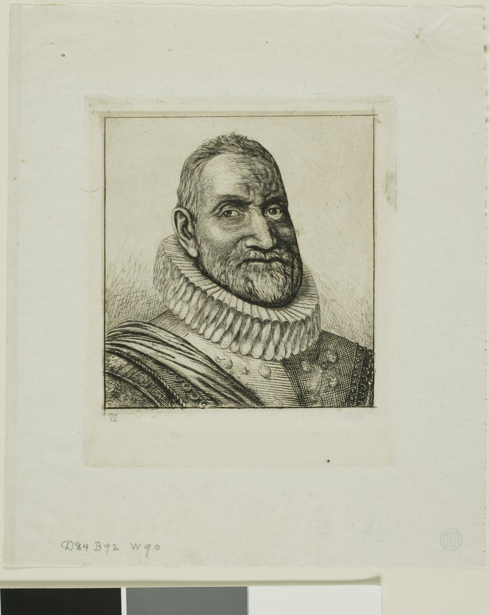 Portrét Th. Agrippa d