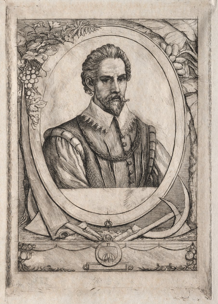 René de Laudonniere Sablais (de Burdingale) od Charles Meryon