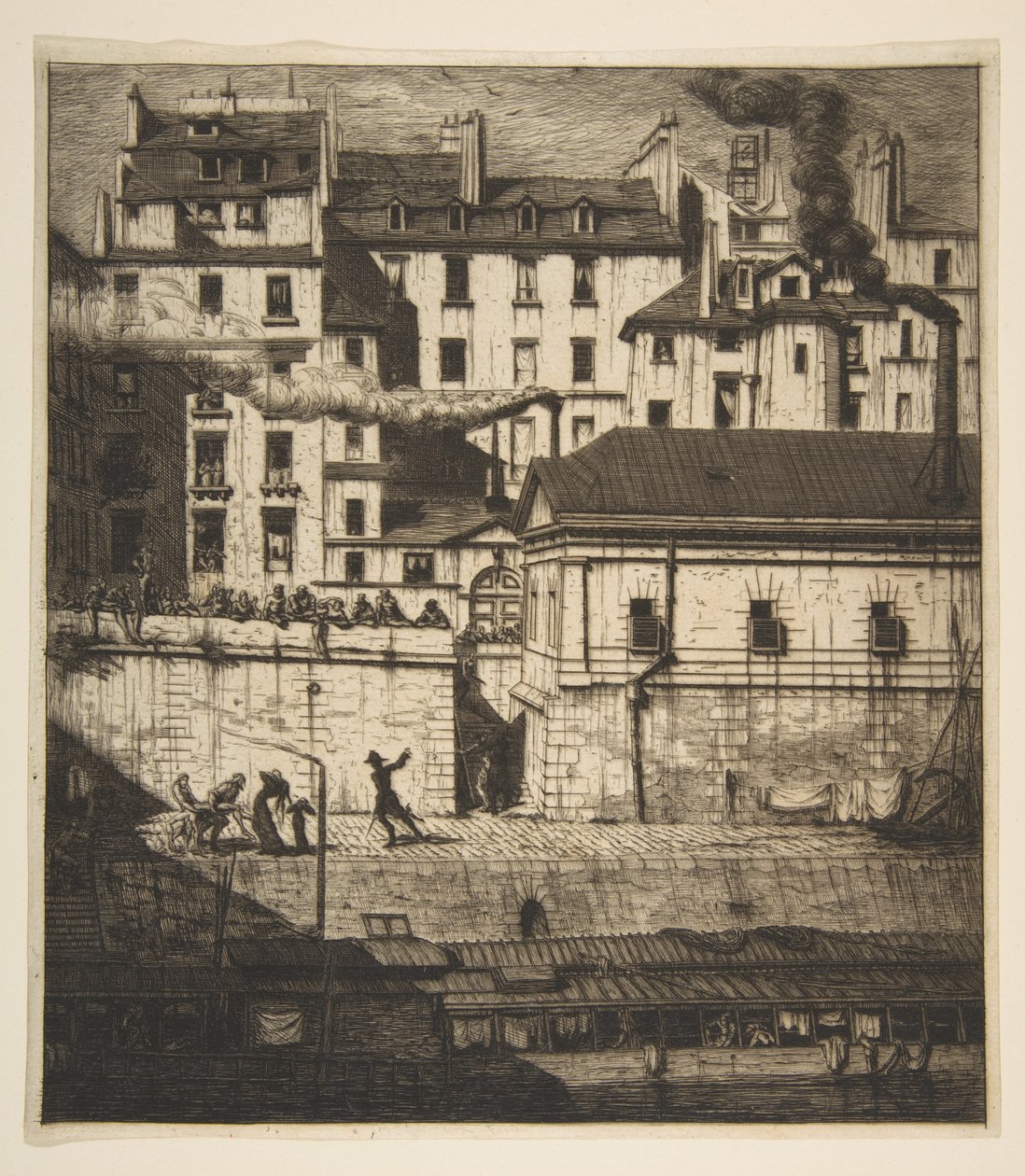 Márnice, Paříž od Charles Meryon