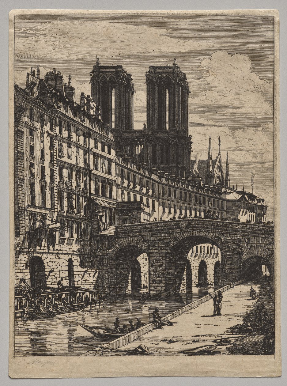 The Petit Pont od Charles Meryon