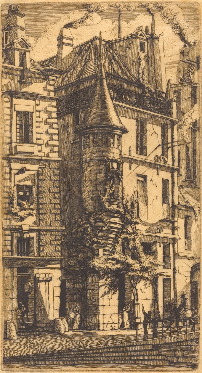 Věž v Rue de la Tixéranderie, Paříž (Dům s věžičkou, Weavers