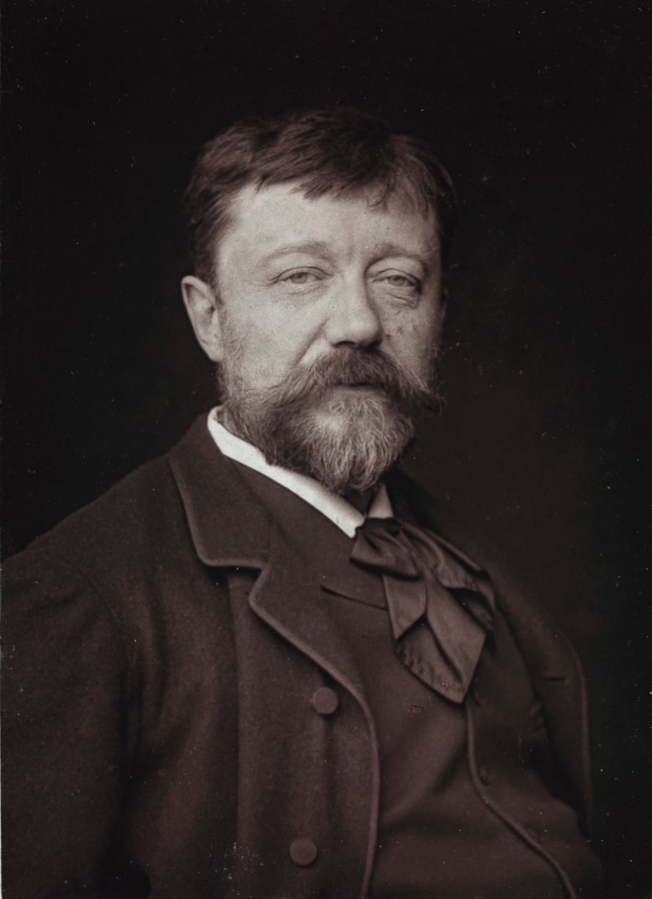 Umělecké a biografické album, 5. ročník, Salon 1885; portrét francouzského malíře Casimira Destrema od Charles Michelez
