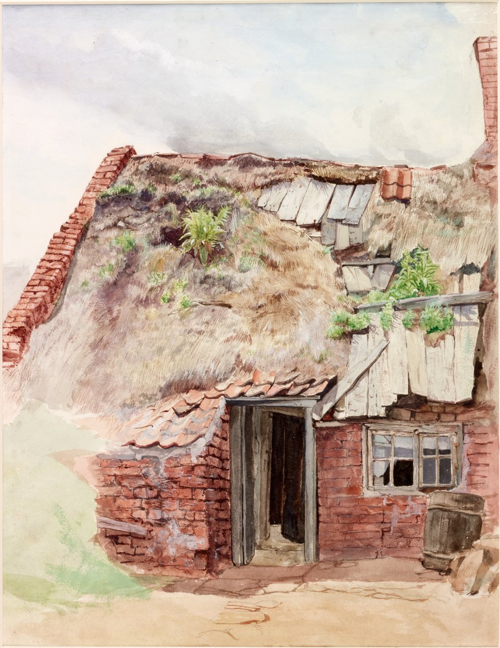 Rybářská chata (tělová barva) od Charles Napier Hemy