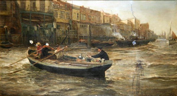 Konečně doma! od Charles Napier Hemy