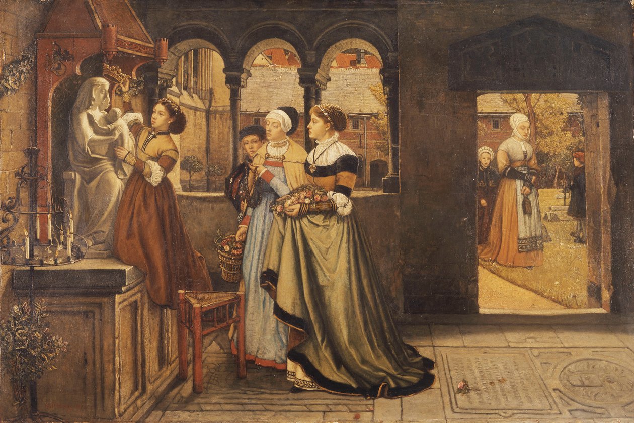 Na svátek Panny Marie, 1868 od Charles Napier Hemy