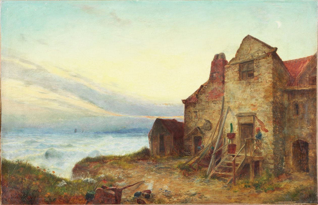 Stíny při západu slunce, 1865 od Charles Napier Hemy
