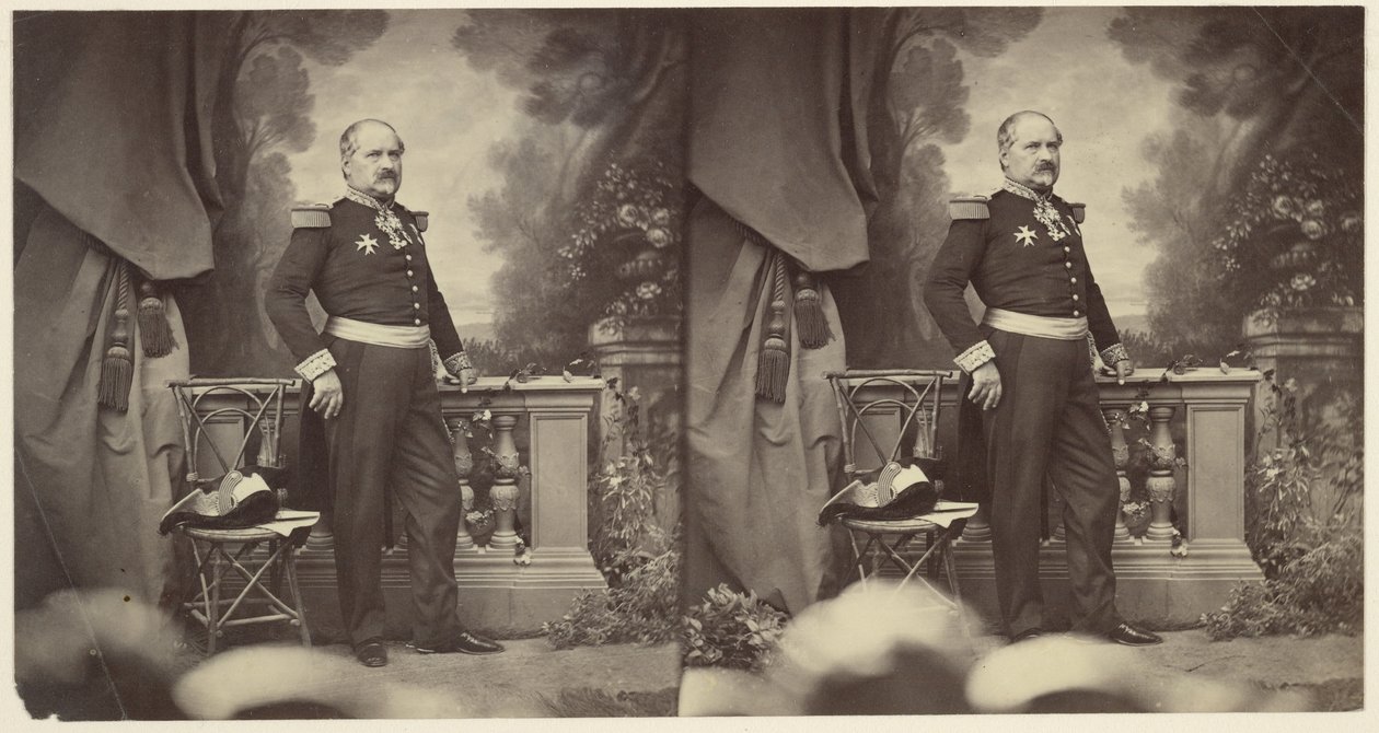 [Generál Corréard, velitel vojsk v Nice, po anexi] od Charles Nègre