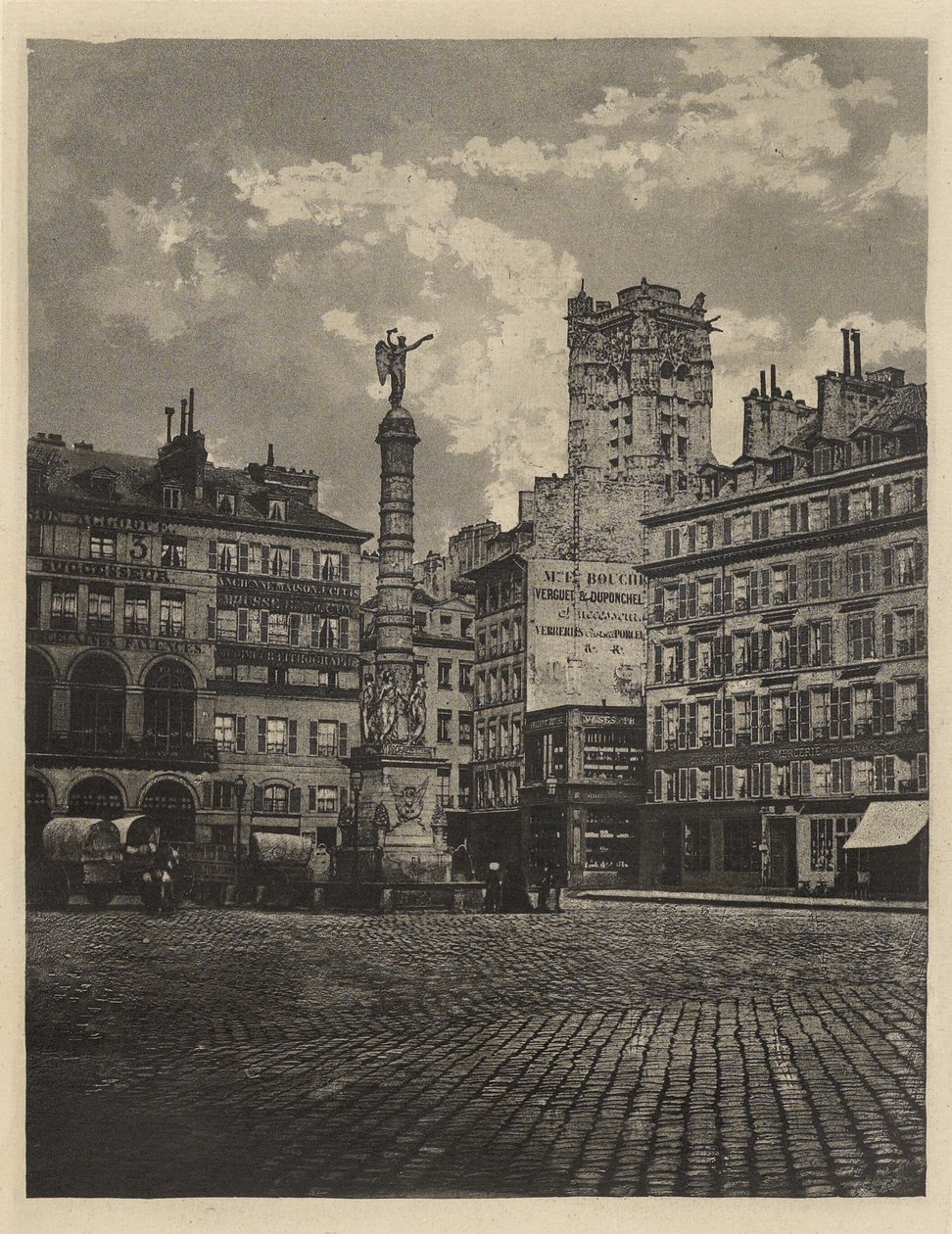 [Náměstí Châtelet, Paříž] od Charles Nègre
