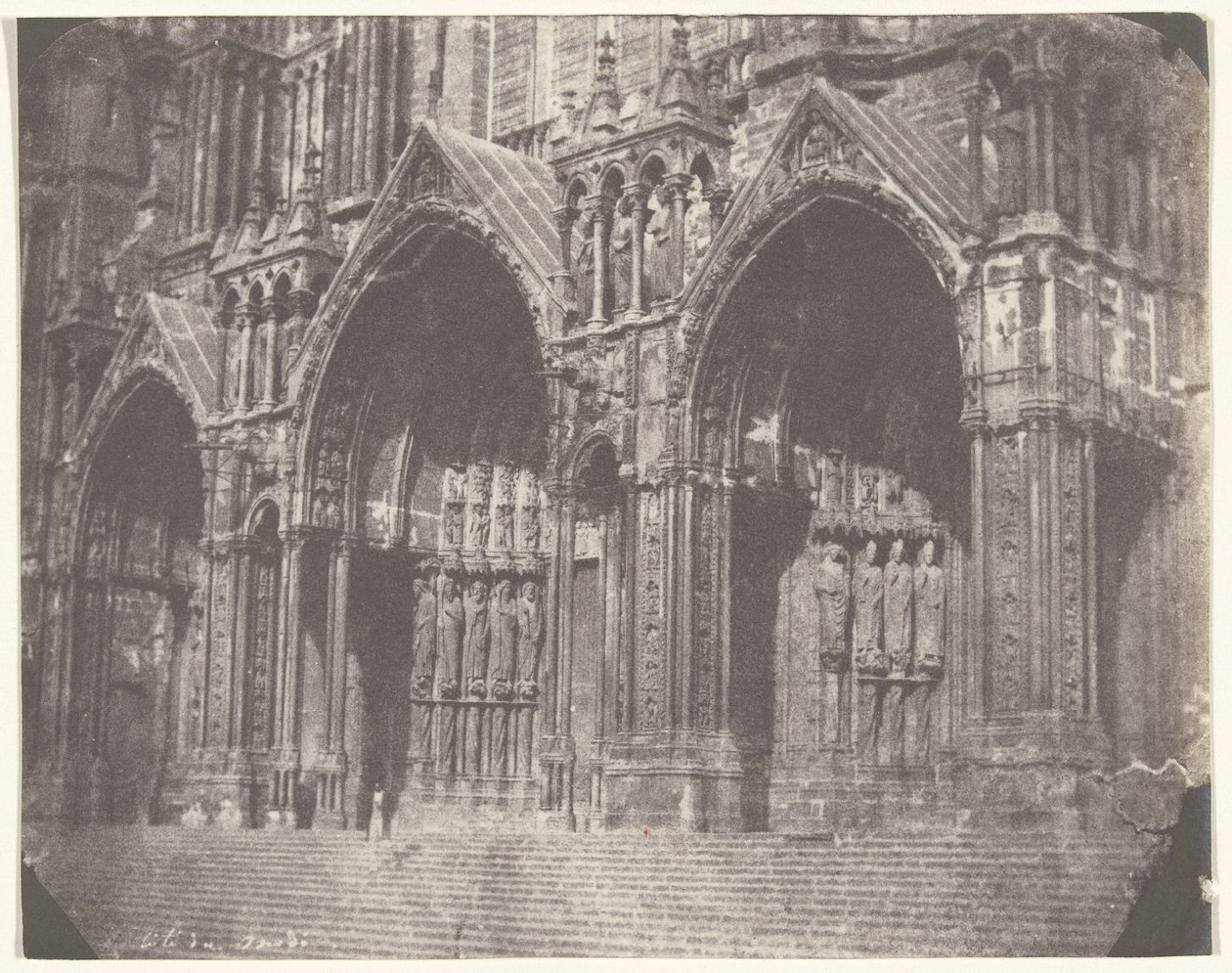 Portál na jižní straně katedrály v Chartres od Charles Nègre