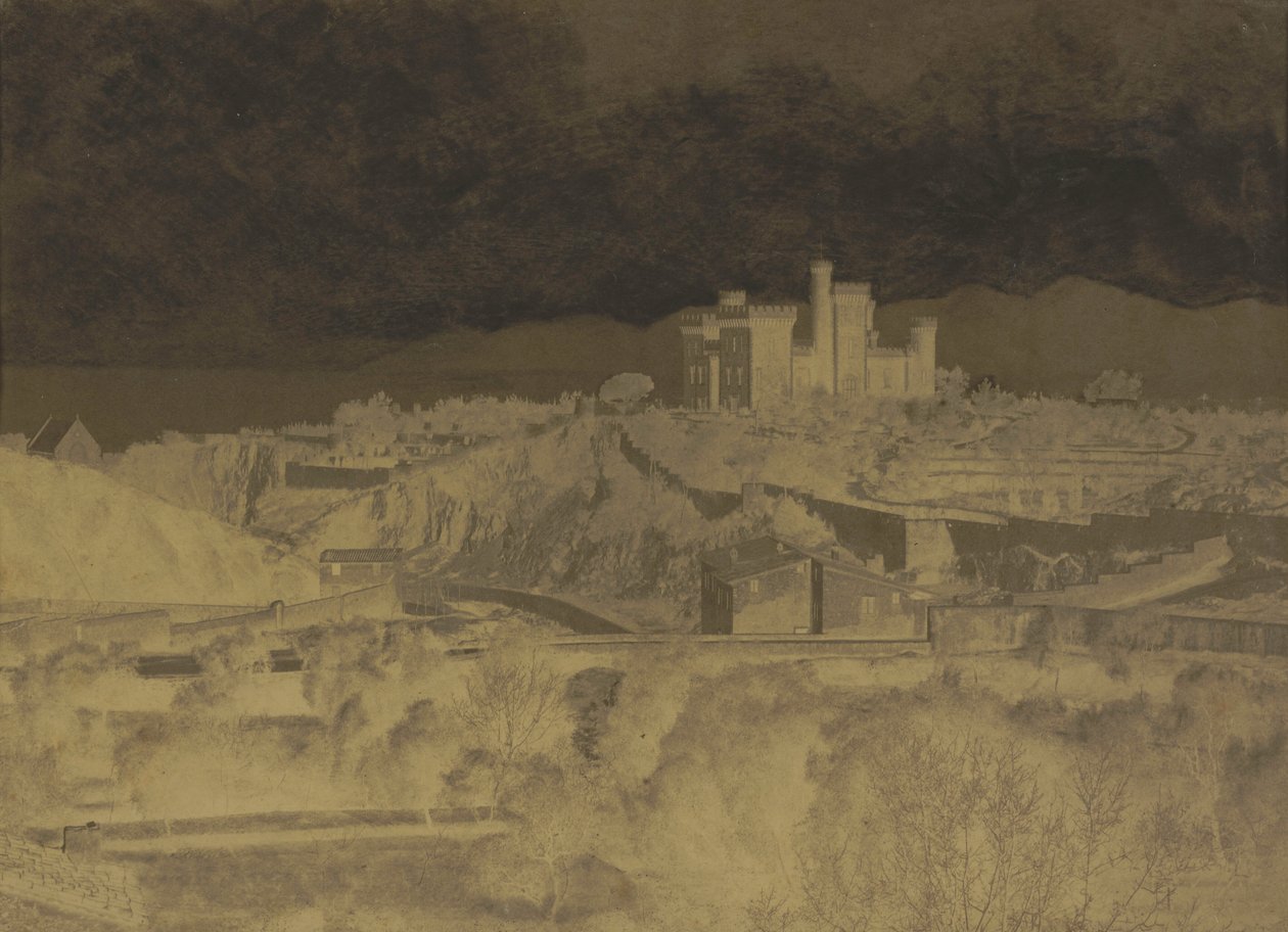 Zámek Vallambrosa, Cannes,c. 1852 (foto) od Charles Nègre