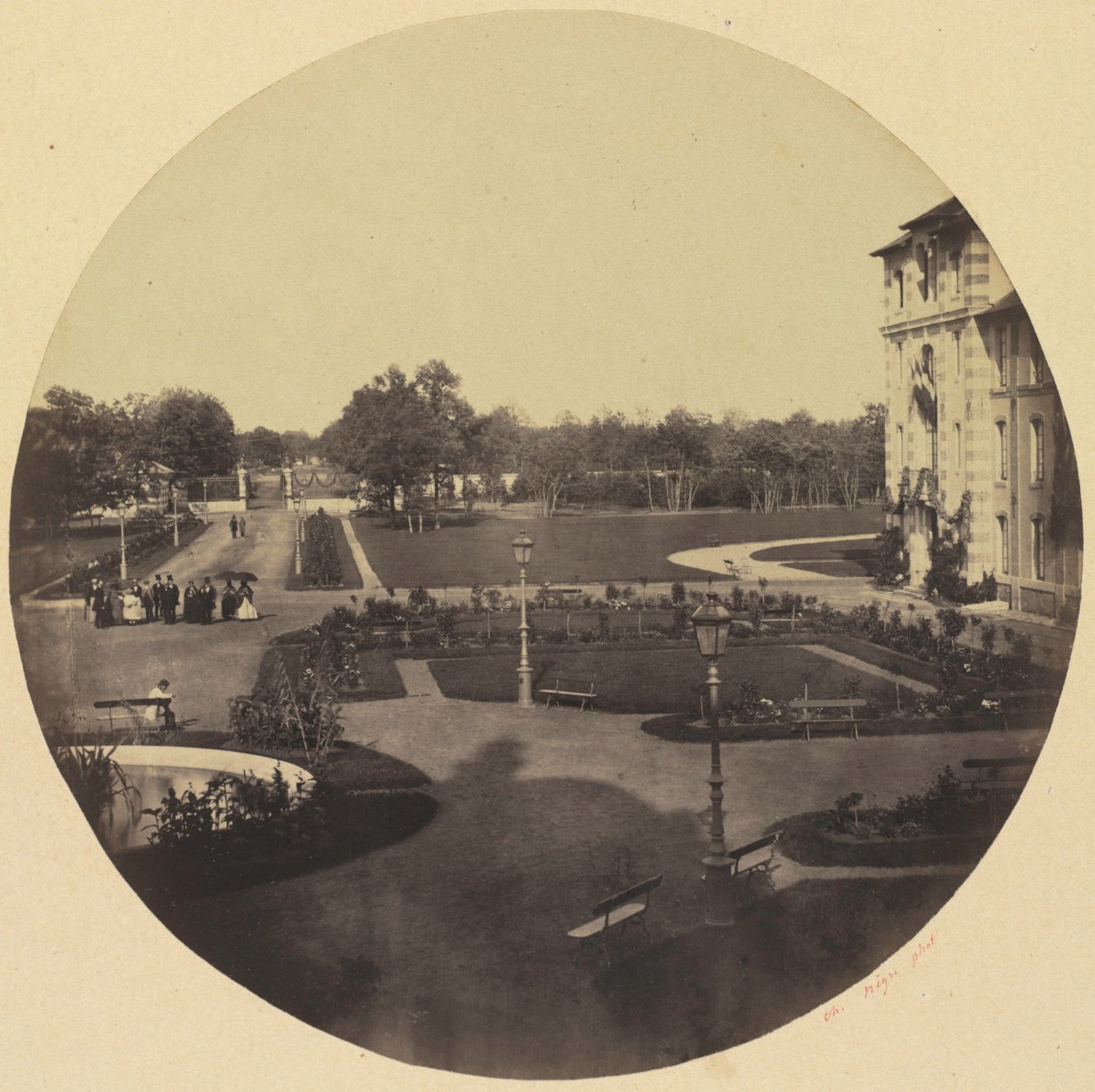 Azyl ve Vincennes, c. 1859. od Charles Nègre