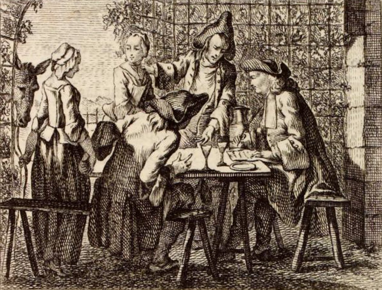 Obchodníci od Charles Nicolas Cochin