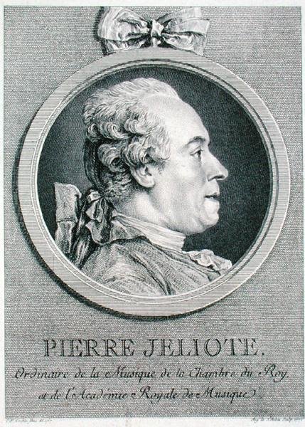 Pierre Jeliote (1713-97) rytý Augustin de Saint-Aubin (1736-1807) 1771 (rytina) od Charles Nicolas II (after) Cochin