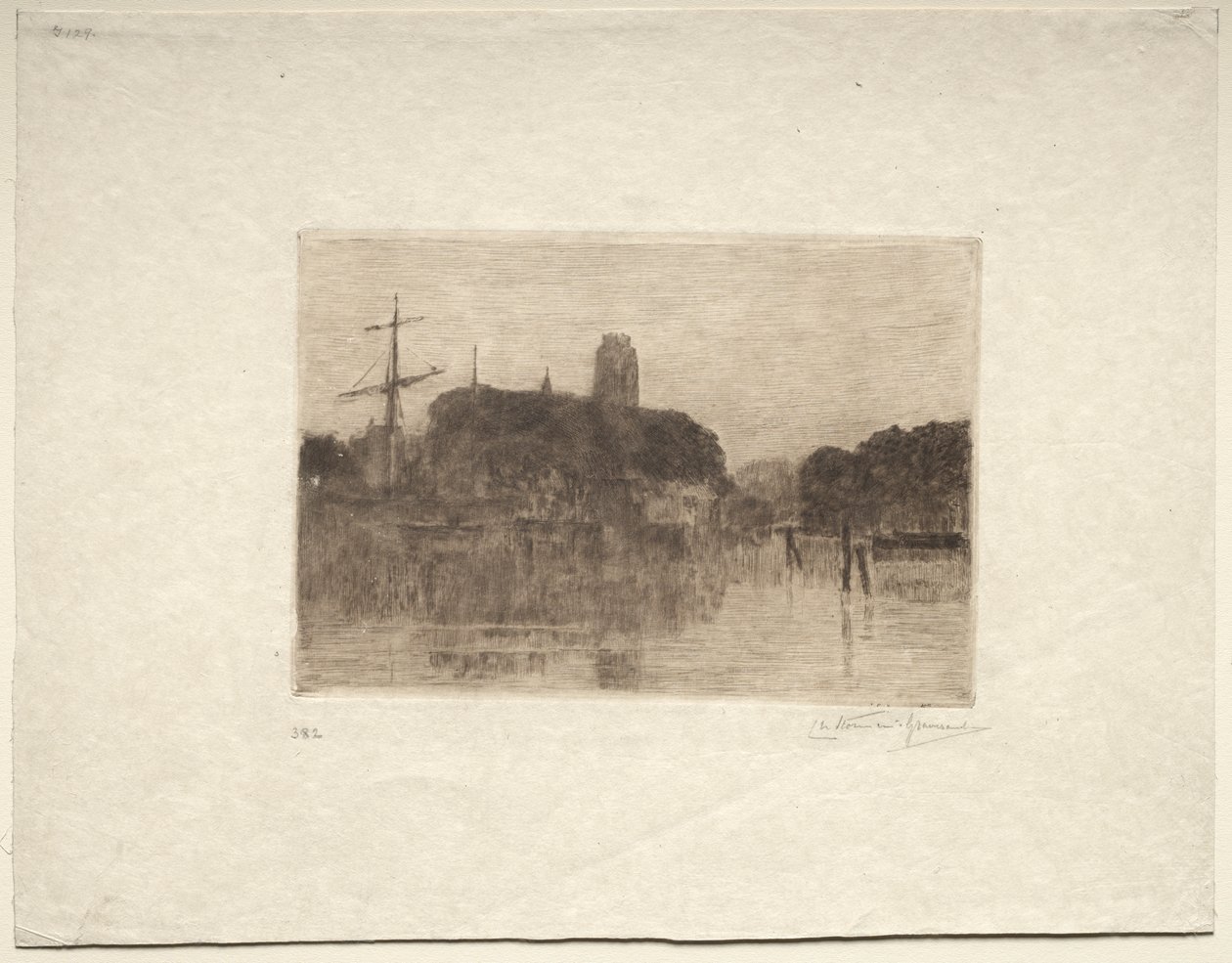 Dordrecht od Charles Nicolas Storm van 