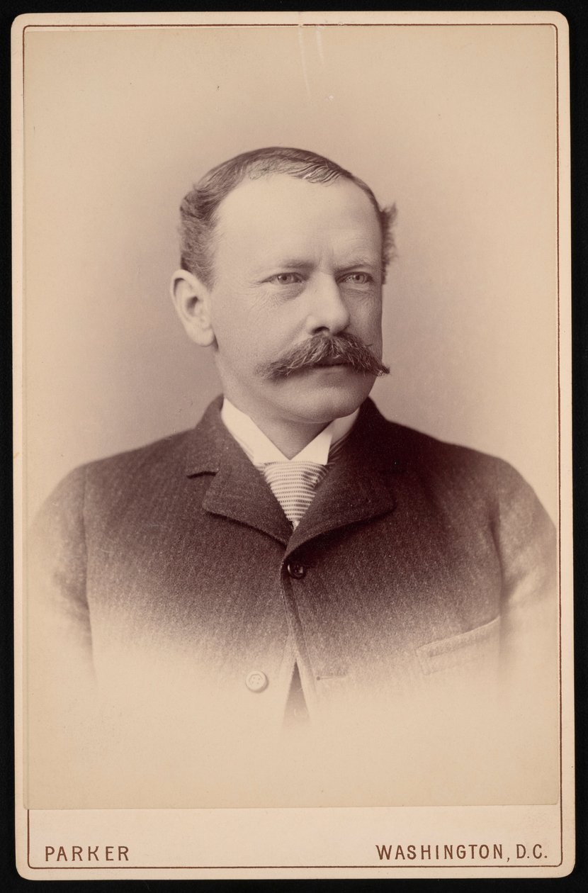 Portrét Dr. Jamese Miltona Flinta 1838-1919, mezi lety 1887 a 1904. od Charles Parker