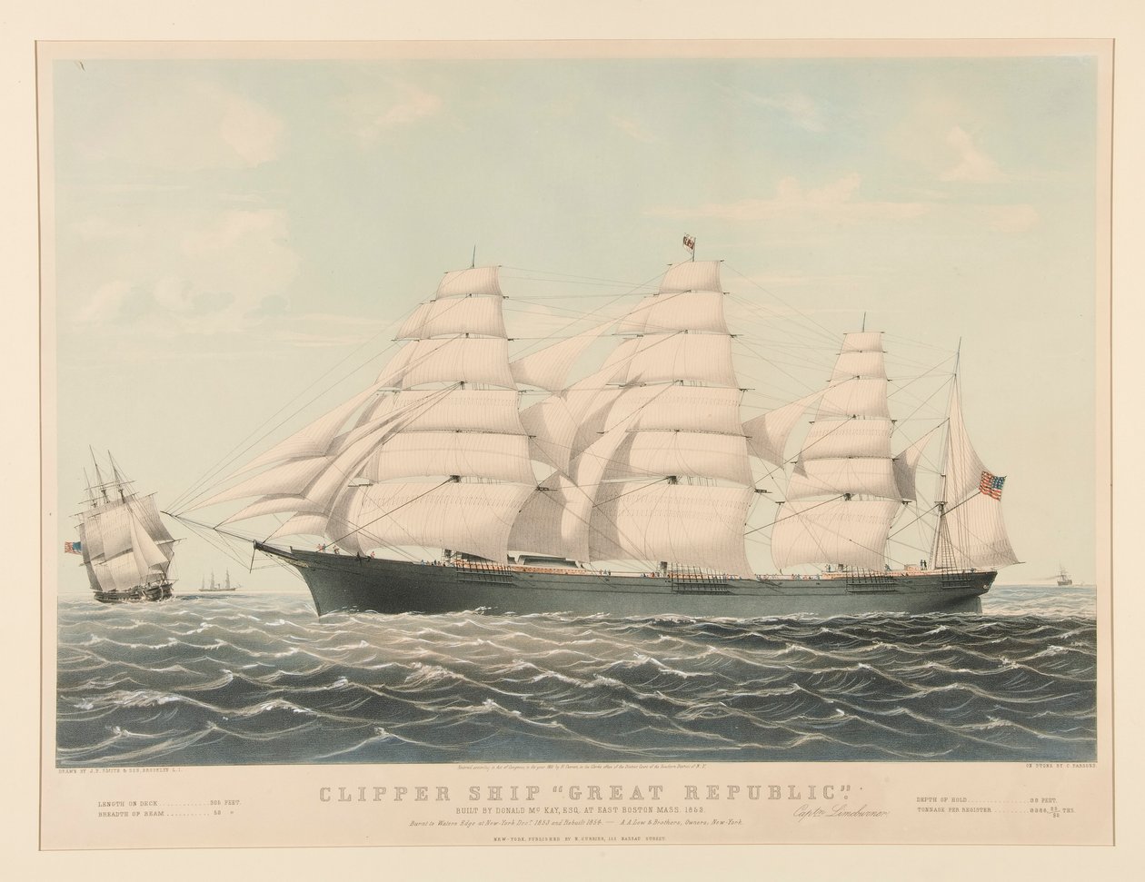Clipper Loď od Charles Parsons