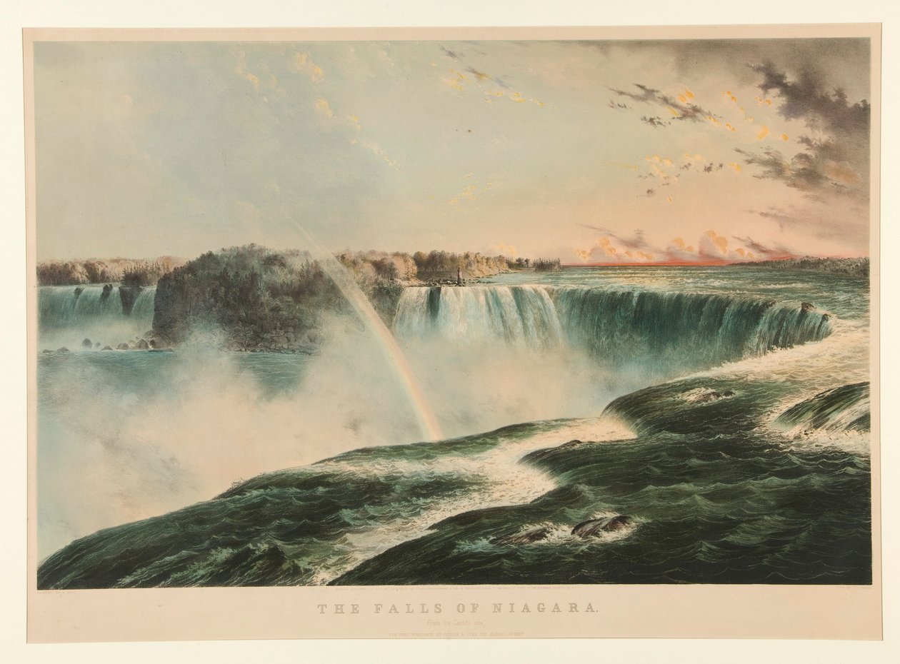 Niagarské vodopády z kanadské strany od Charles Parsons