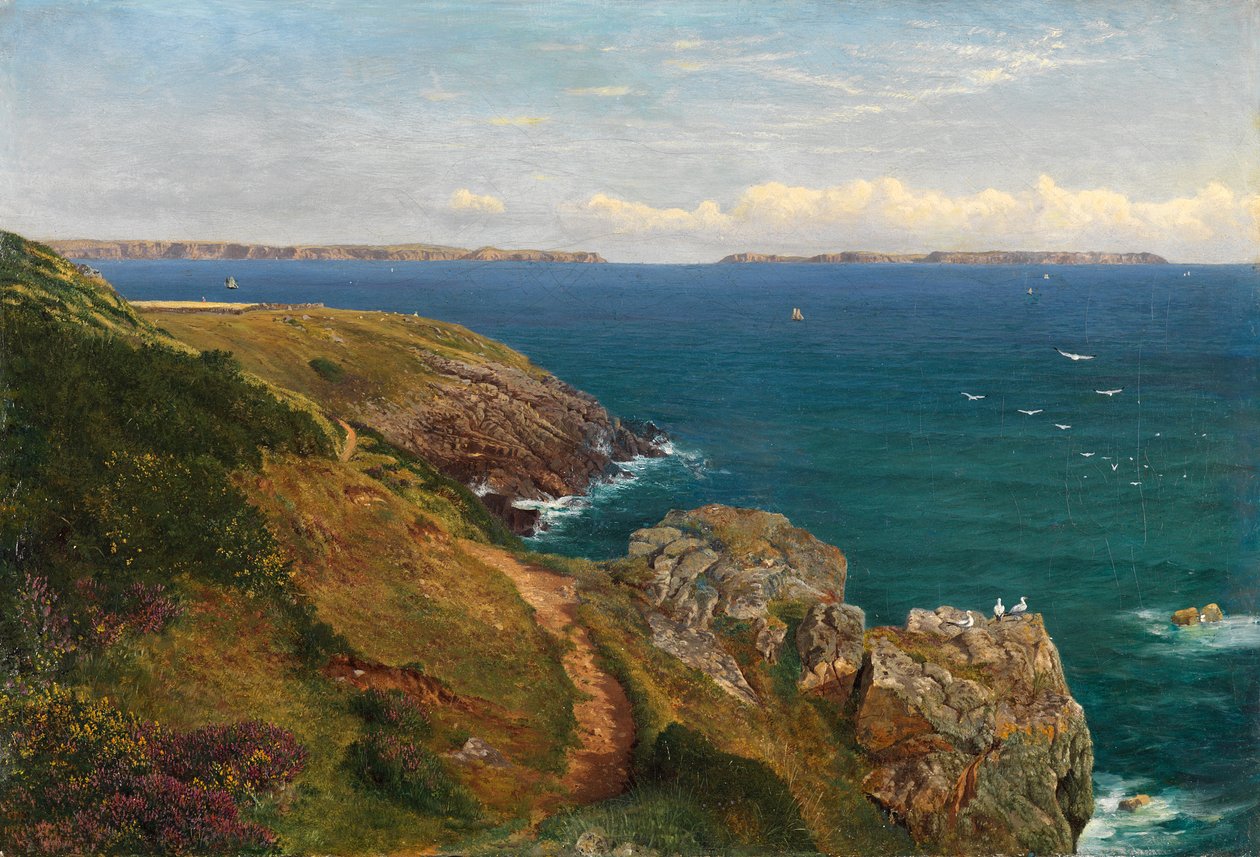 Fresh Sea Breezes (olej na plátně) od Charles Parsons Knight