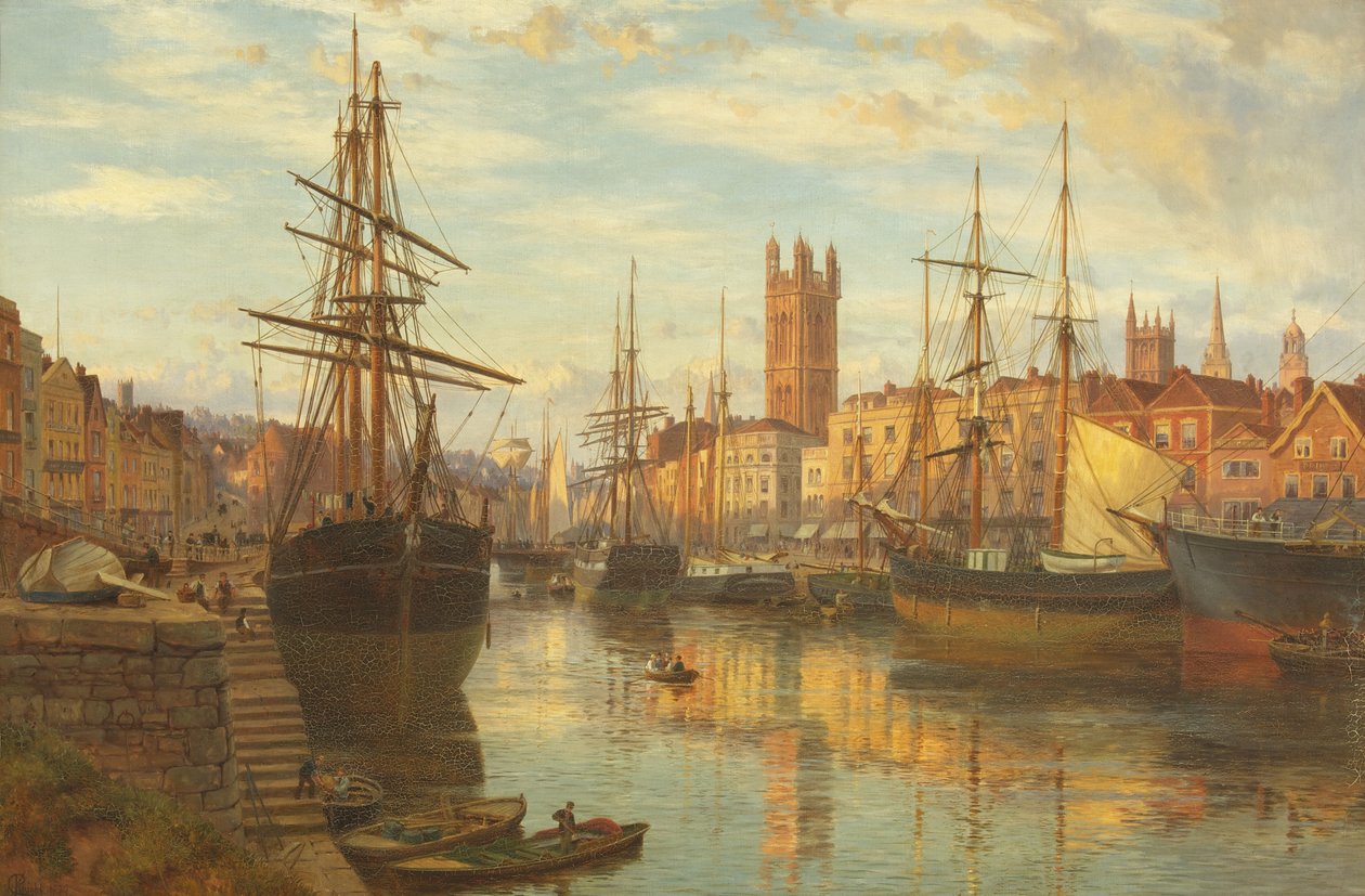 Plovoucí přístav, Bristol od Charles Parsons Knight