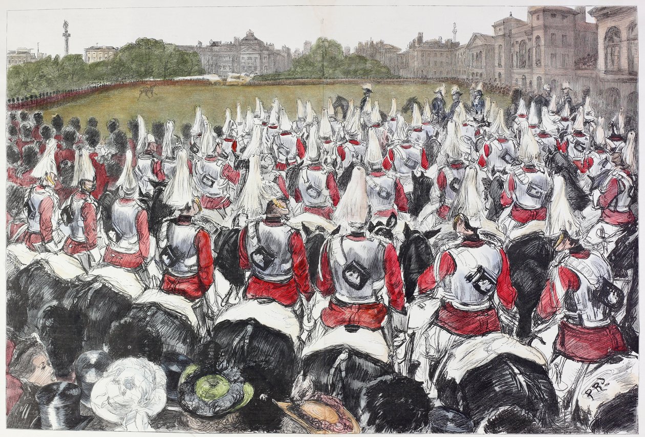 Narozeniny Queens v Londýně od Charles Paul Renouard