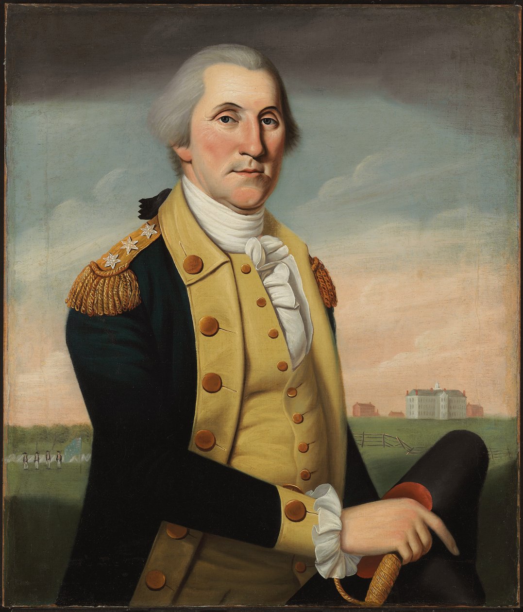 George Washington v Princetonu od Charles Peale Polk