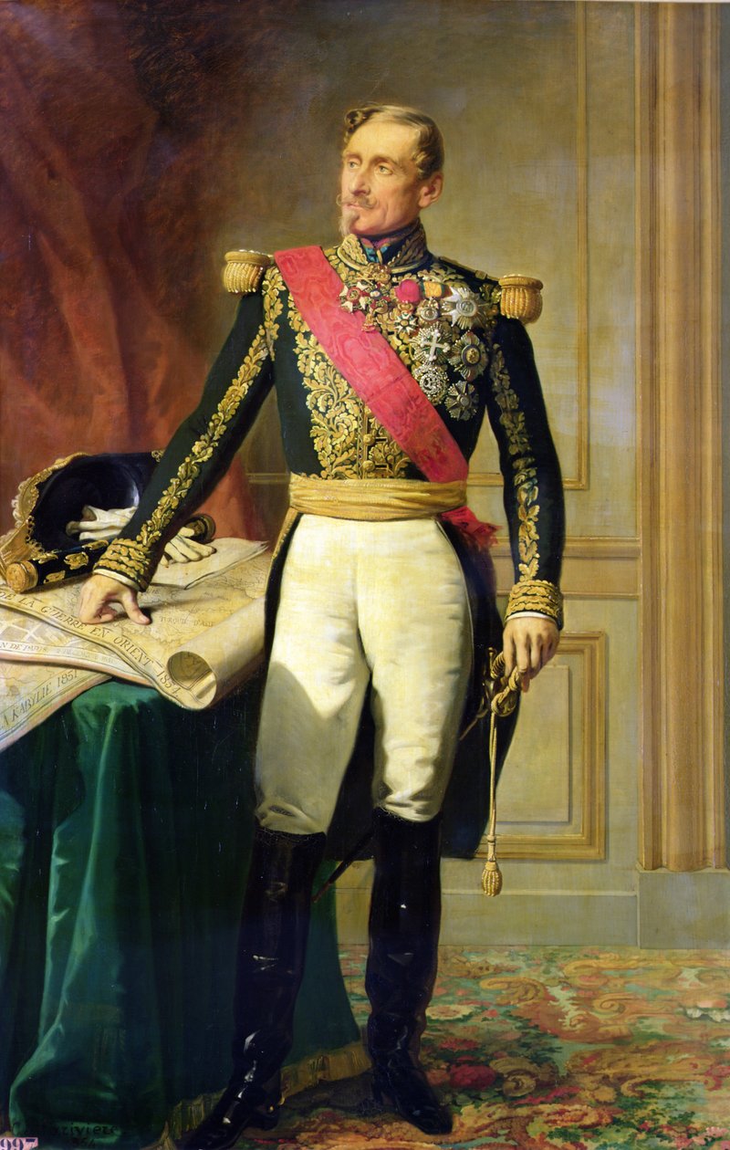 Francouzský maršál Armand Jacques Achille Leroy de Saint Arnaud (1796-1854) od Charles Philippe Lariviere