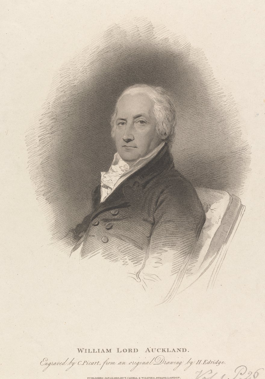 William Eden, první baron Auckland od Charles Picart