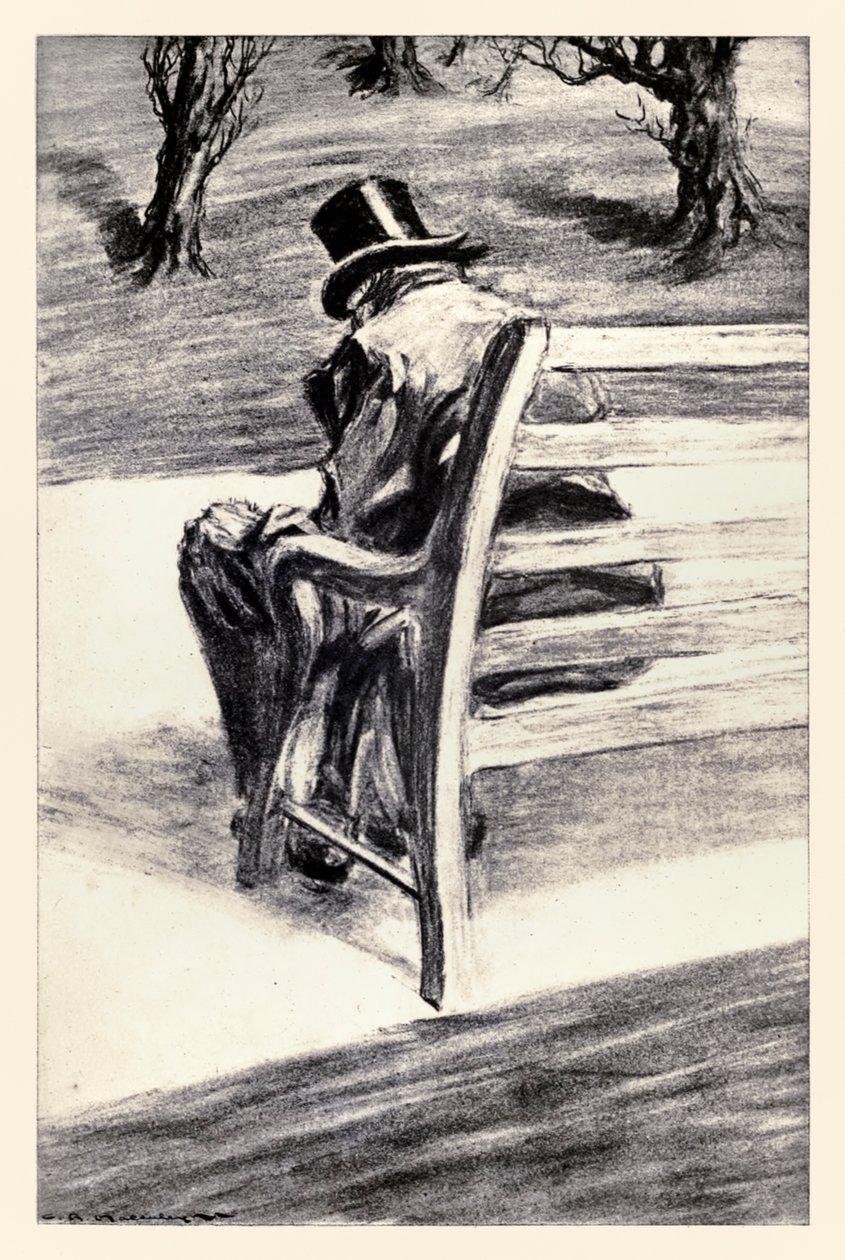 Znovu jsem byl Edward Hyde“ z „Podivného případu doktora Jekylla a pana Hyda“ od Roberta Louise Stevensona od Charles Raymond Macauley