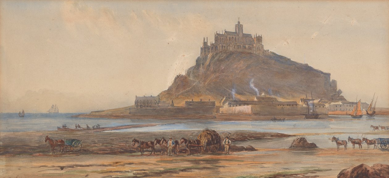 Mont Saint Michel od Charles Reginald Aston