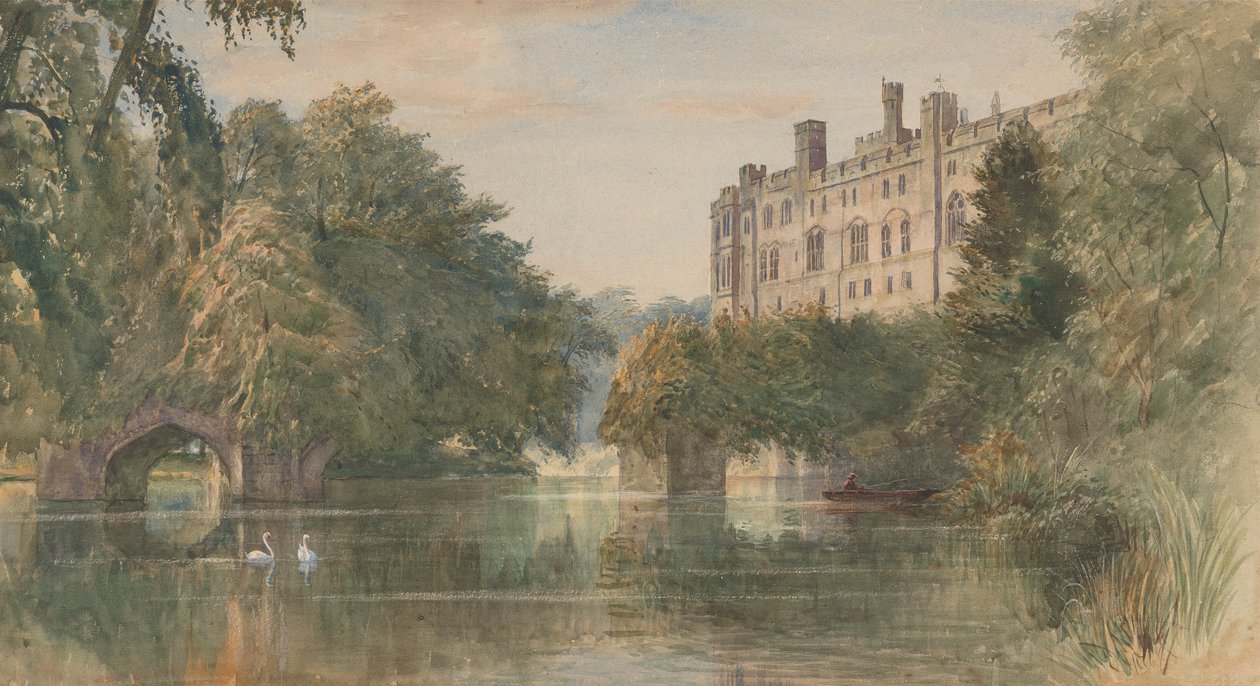 Hrad Warwick od Charles Reginald Aston