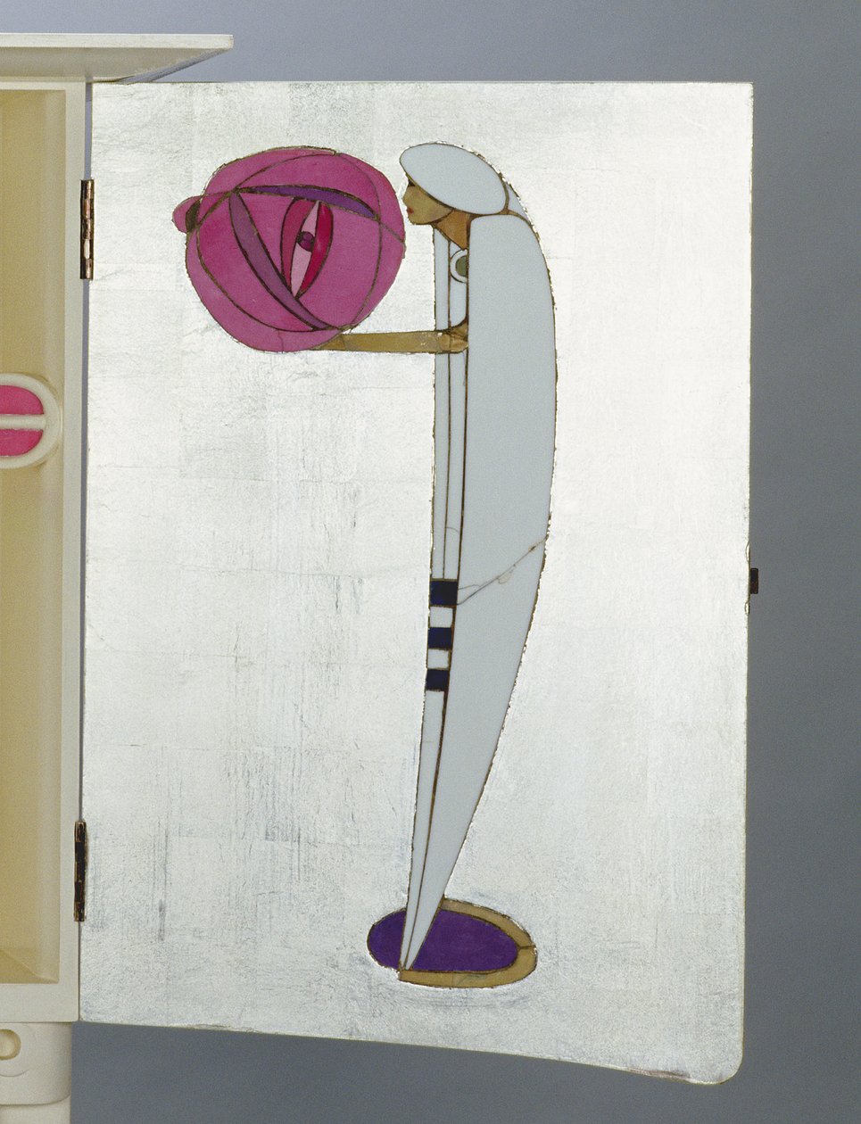Postava v arabském plášti a turbanu držící lucernu od Charles Rennie Mackintosh