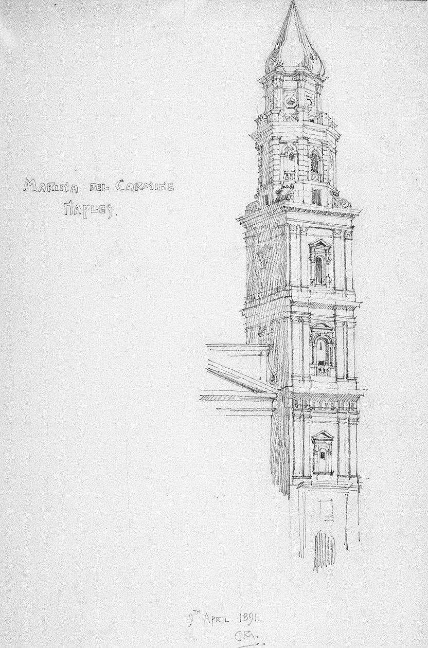 Marian del Carmine, Neapol od Charles Rennie Mackintosh