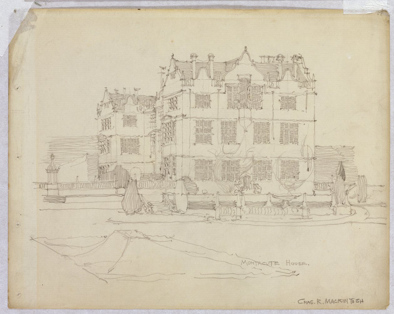 Montacute House, Somerset od Charles Rennie Mackintosh
