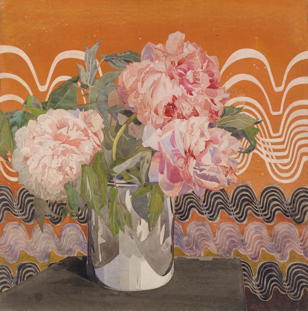 Pivoňky, kolem roku 1920 od Charles Rennie Mackintosh