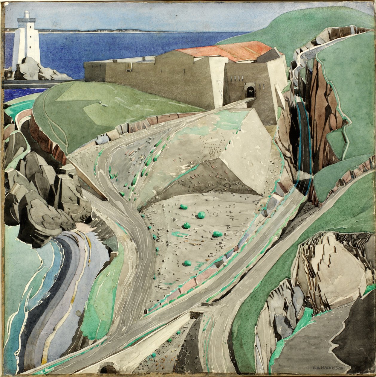 Pevnost, 1924-27 od Charles Rennie Mackintosh