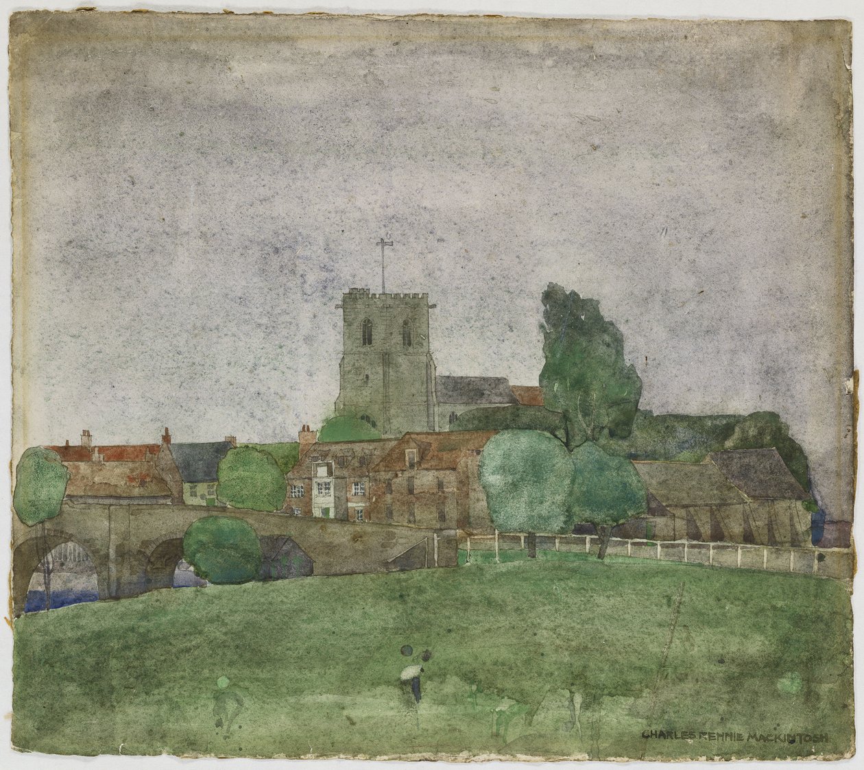 Wareham, Dorset, 1895 od Charles Rennie Mackintosh