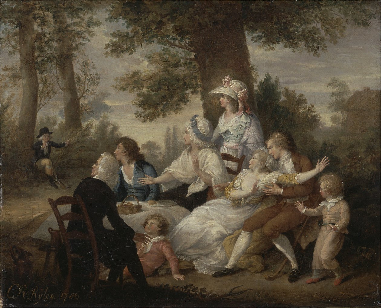 "Vikář z Wakefieldu," sv. Já, kap. VIII: Stravování v Hayfields