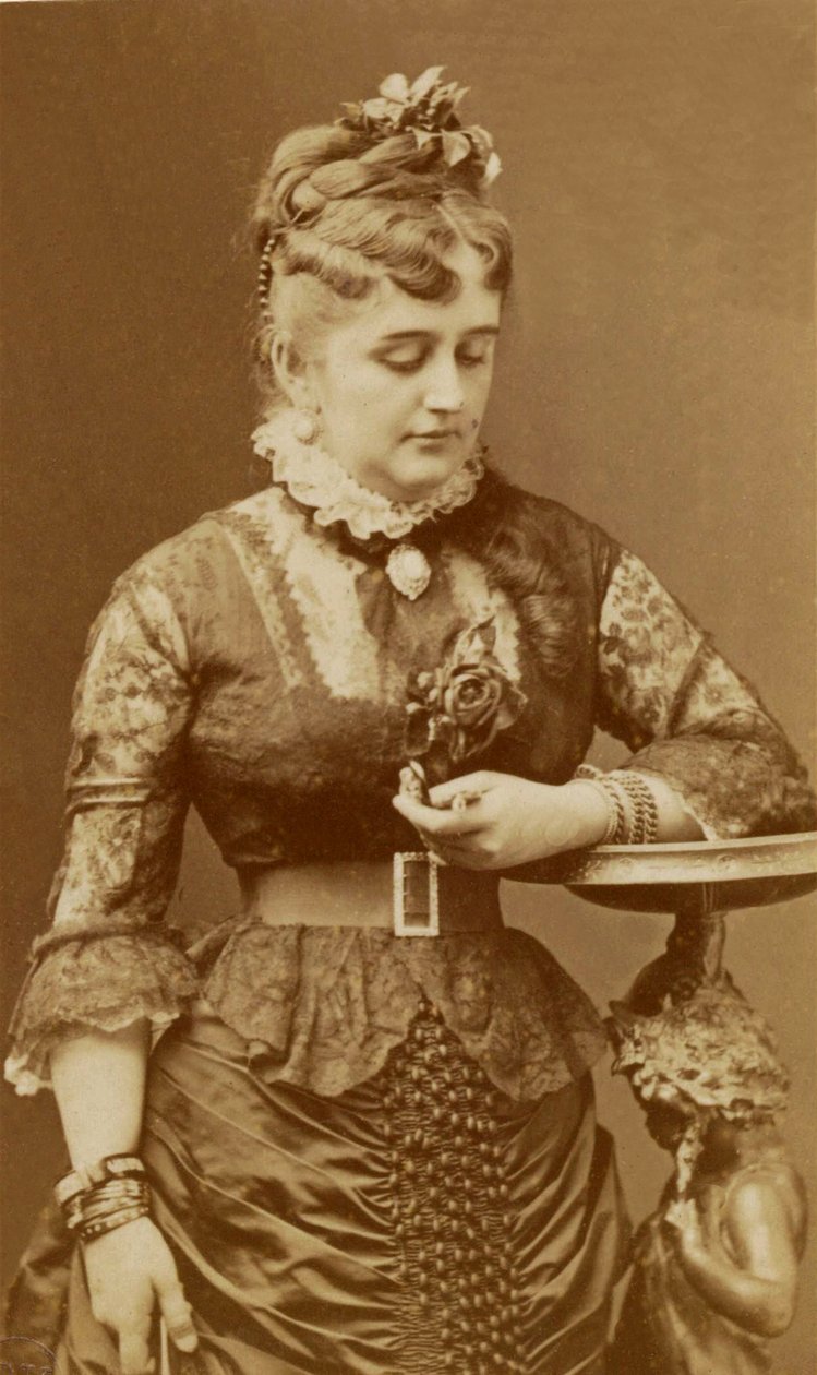 Fanny Lear, kolem roku 1875 od Charles Reutlinger